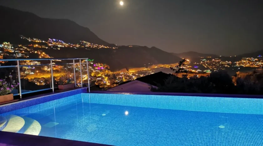 Pool at night 1